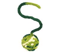 Generisch Yarn Balls for Cats, Soft Colourful Hand-Woven Toys with Bell Inside, Rope Toy for Cats, for Play, Training, Movement, Mental Stimulation, Scratching, Climbing, Floor, Game at Home