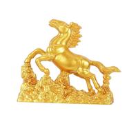 Generisch Year of the Horse Chinese Statue | Resin Figure Souvenir | 2026 Year of the Horse Table Decoration - for Cupboard Bedroom Bookshelf Bedside Table Friends Classmates