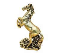 Generisch Year of the Horse Sculpture | Traditional Souvenir For Wealth - 2026 Lunar Calendar Year of the Horse Mascot | For Bedside Table Bookshelf Cabinet Family Friends