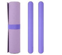 Generisch Yoga Mat Carry Strap | 1 Pair Heavy Duty Pad Slap Band - Yoga Mat Strap Fastener - for Home, Fitness, Outdoor, Gym, Exercise, Training, Workout, Travel