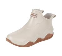 Generisch Your rainy day experience with women's rain boots.Perfect design for spring and summer weather.Comfortable, full protection, ideal for rainy days., Beige A, 7 UK
