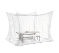 Generisch Zanzariera da Campeggio, Portatile Quadrato 3 x 3 x 2.5 Metri 4 Angoli - Rete a maglie per esterni | Per Tavoli, Sedie, Sotto, Matrimoniale, Giardino, Terrazza E Patio