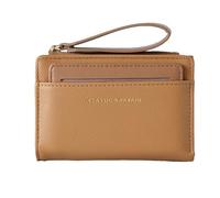 Generisch Zipper Wallet with Wrist Strap, Zipper Wallet for Women | Multifunctional Card Holder - Short Credit Card Holder with Large Capacity and Multifunctional, brown, see description, See
