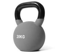 Generise Neoprene Cast Iron Kettlebell - Choice of 6kg, 8kg, 18kg or 20kg - Durable Strength Training Weights for Home & Gym Fitness Workouts (20kg)