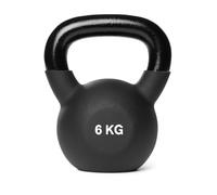 Generise Neoprene Cast Iron Kettlebell - Choice of 6kg, 8kg, 18kg or 20kg - Durable Strength Training Weights for Home & Gym Fitness Workouts (6kg)