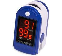 Generise Oximeter Finger Tip Pulse - Blue & White with Red Display