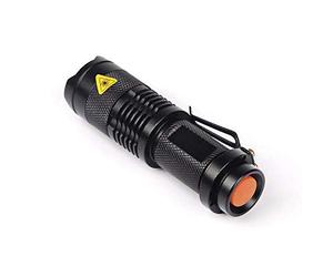Generise Portable LED Torch Powerful Mini Tactical Flashlight - Super Bright Police Camp Light