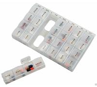 Generise Weekly Pill Box- Transparent
