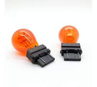 Generisk Amber Car Bulbs Indicator Light 3157A Indicator Bulbs PY27/7W 183 12V,1 Pair Car Indicator Light Bulb