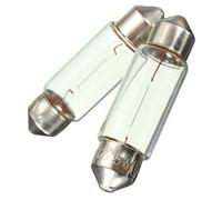 Generisk Number Plate & Interior Car Bulbs - 239 C5W Bulbs for Car Interior Dome, Map, License Plate - Super Bright-12v 5w-1 Pair Number Plate Light Bulb