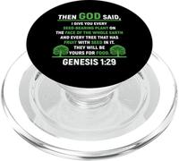 Genesis 1:29 Scripture PopSockets PopGrip for MagSafe