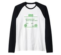 Genesis 1:29 Scripture Raglan Baseball Tee