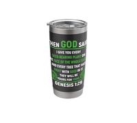 Genesis 1:29 Scripture Stainless Steel Insulated Tumbler