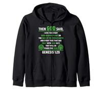 Genesis 1:29 Scripture Zip Hoodie
