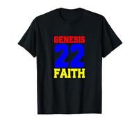 Genesis 22 Faith Bible Chapter Jersey Design T-Shirt