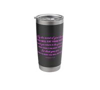 Genesis 3:19 Dust You Will Return Biblical Scripture Faith Stainless Steel Insulated Tumbler