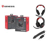 Genesis Argon Black 400 Gaming Headset with microphone - Mini Jack 3.5mm x3 PC