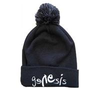 Genesis Band Logo Bobble Hat One Size Black