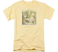 Genesis Band Selling England by The Pound Album Adult Men T-Shirt Beige(X-Large)