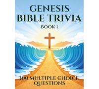 Genesis Bible Trivia Game - Large Print Quiz Book 1: 300 Questions and Answers Based on the King James Version (KJV) with the Original Verses Perfect for Seniors, Church Groups, and Bible Study