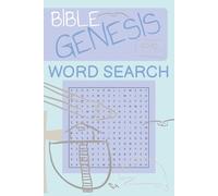 GENESIS Bible Word Search Puzzle Book: Word Searches with Easy to Read Print about Genesis, The Bible, God, Creation, Christianity, Judaism and More | ... Gift for Vacation, Holidays and Free Times