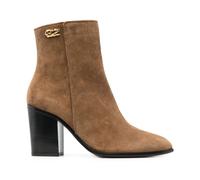 Genesis Bootie- female- Giuseppe Zanotti- Heeled Boots- Brown- 3 UK- Shoes 3 UK