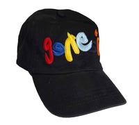 Classic Band Logo Strapback Baseball Cap Genesis Black One Size