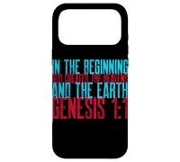 Genesis Chapter 1 Verse 1, English Standard Version Case for iPhone 17 Pro Max
