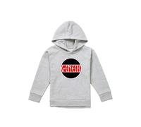 Genesis Circle Logo Youth Kids Pull-Over Hoodie, Athletic Heather in Grey | Size: 12-13 Years Genesis Grey 12-13 Years