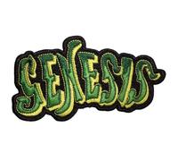 Genesis Classic Logo Cut Out Green Woven Patch One Size