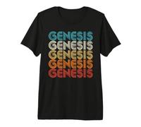 Genesis First Given Name Pride Retro Personalized Premium T-Shirt