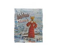 Genesis Foxtrot Silky Touch Super Soft Throw Blanket 152 X 127 cm Genesis White One Size