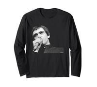 Genesis Frontman Peter Gabriel Live by Allan Ballard Long Sleeve T-Shirt