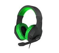 Genesis Gaming Stereo Headset - Argon 200 (For PC) (Green/Black) /PC