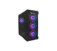 GENESIS Irid 503 ARGB Micro Tower Black, Transparent