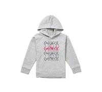 Genesis Logo Repeat Youth Kids Pull-Over Hoodie, Athletic Heather in Grey | Size: 12-13 Years Genesis Grey 12-13 Years