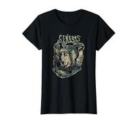 Genesis Mad Hatter Distressed T-Shirt, Women, Black, XX-Large