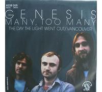 GENESIS - Many too many / The day the light went out / Vancouver / 6228 205