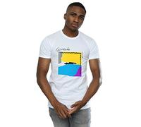 Genesis Men's Abacab Multicolour T-Shirt White Medium