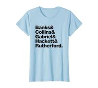 Genesis Names Banks Collins Gabriel Hackett Rutherford T-Shirt