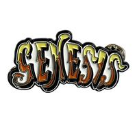 Genesis Orange Classic Logo Pin Badge One Size