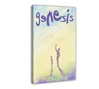 Genesis Rock Band We Can't Dance Music Album Cover Canvas Poster Wall Art Decor Print Picture Paintings for Living Room Bedroom Decoration Frame-style 12x18inch(30x45cm)