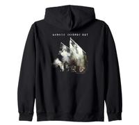 Genesis Rock Music Band Seconds Out Zip Hoodie