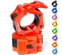 GENESIS SYSTEMS Olympic Barbell Clips 2 Inch Barbell Clamps Bar Collars Weight Quick Release - for Weightlifting