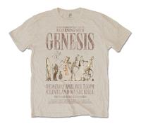 Genesis T-Shirt An Evening With Rock Band New Beige Official