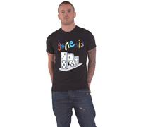 (XXL, Black) Genesis The Last Domino Tour T Shirt