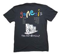 Genesis T Shirt The Last Domino? Tour new Official Mens Black