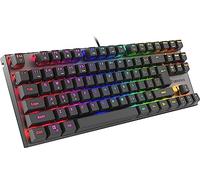 Genesis Thor 303 TKL US Gaming Keyboard RGB Backlight Mechanical RED Switch Hot Swap