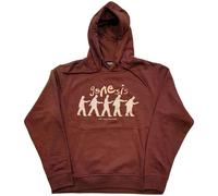 Genesis Hoodie The Way We Walk Band Logo new Official Unisex Brown Pullover