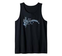 Genesis Wind and Wuthering Full Back White Tree Tank Top